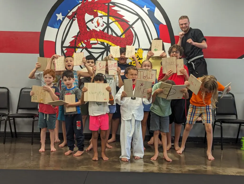 1UP Martial Arts instructors and campers in Winter Park